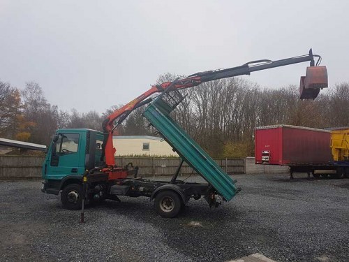 Iveco ML 75E16 Kipper/Kran