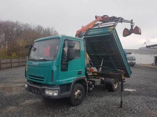 Iveco ML 75E16 Kipper/Kran